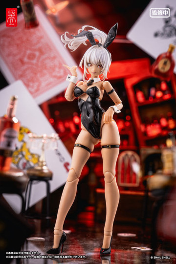 Display by Grismane: Bunny Girl Aileen 1/12 Scale Action Figure Sunkissed Ver