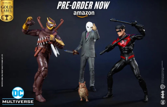 Display by VintimusPrime: Batman: Court of Owls 3-Pack (Nightwing, Talon, Owl)