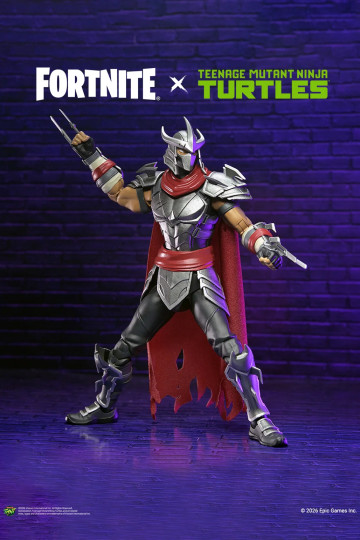 Fortnite x Teenage Mutant Ninja Turtles - Shredder 7” Scale