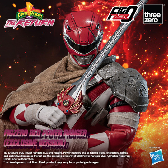 Mighty Morphin Power Rangers: The Return Red Power Ranger (Exclusive Version)