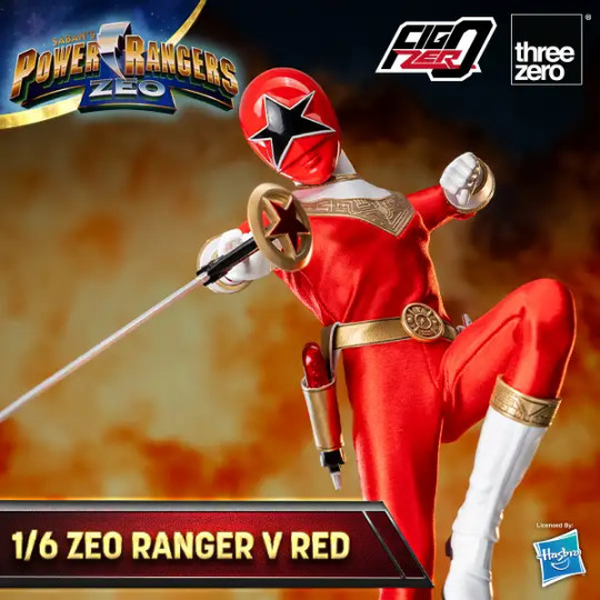 Power Rangers Zeo Zeo Power Ranger V Red