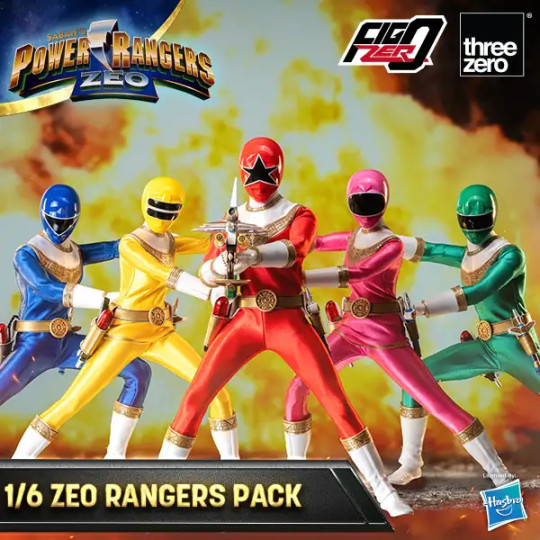 Power Rangers Zeo Zeo Power Rangers Pack