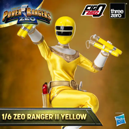 Power Rangers Zeo Zeo Power Ranger II Yellow