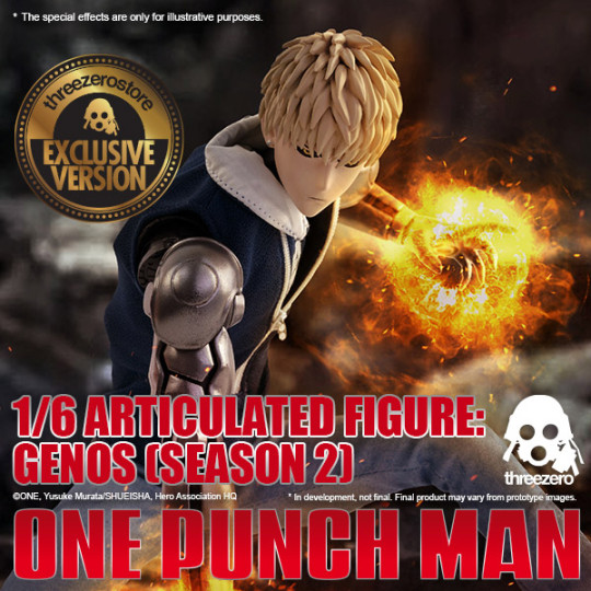 ONE-PUNCH MAN Articulated Figure: Genos (SEASON 2) Deluxe Version