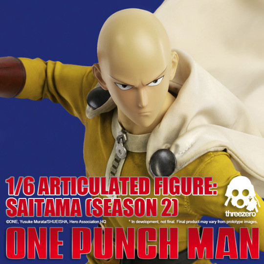 One-Punch Man Articulated Figure: Saitama (SEASON 2)