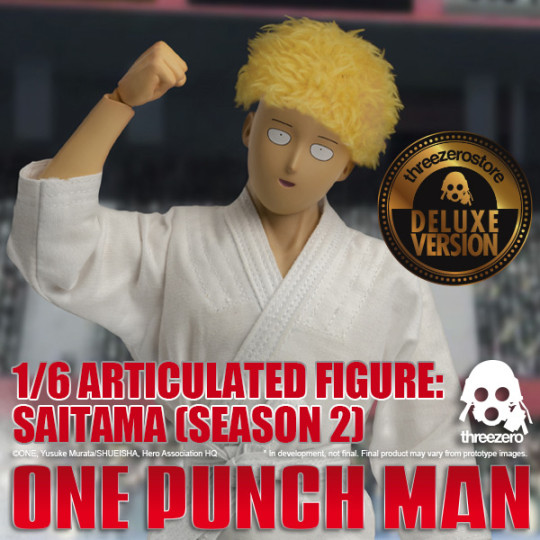 One-Punch Man Articulated Figure: Saitama (SEASON 2) Deluxe edition