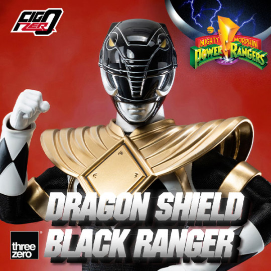 Mighty Morphin Power Rangers Dragon Shield Black Ranger