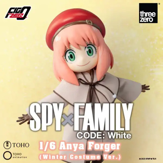 SPY×FAMILY CODE: White  Anya Forger (Winter Costume Ver.)