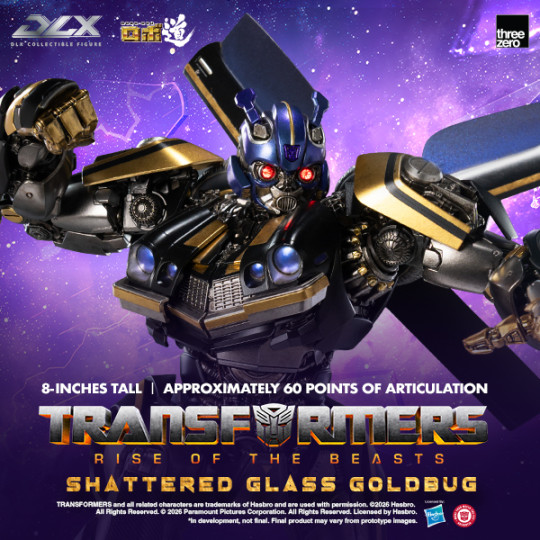 Transformers: Rise of the Beasts DLX Shattered Glass Goldbug
