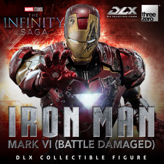 Marvel Studios: The Infinity Saga DLX Iron Man Mark 6 (Battle Damaged)
