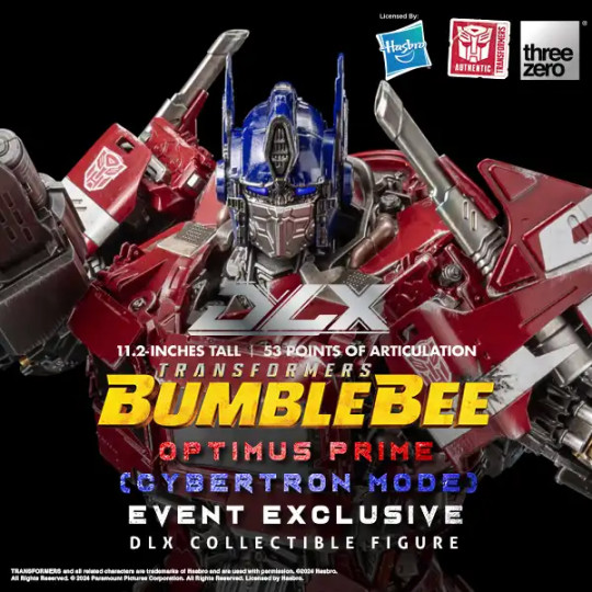 Transformers: Bumblebee  DLX Optimus Prime (Cybertron Mode) Event Exclusive