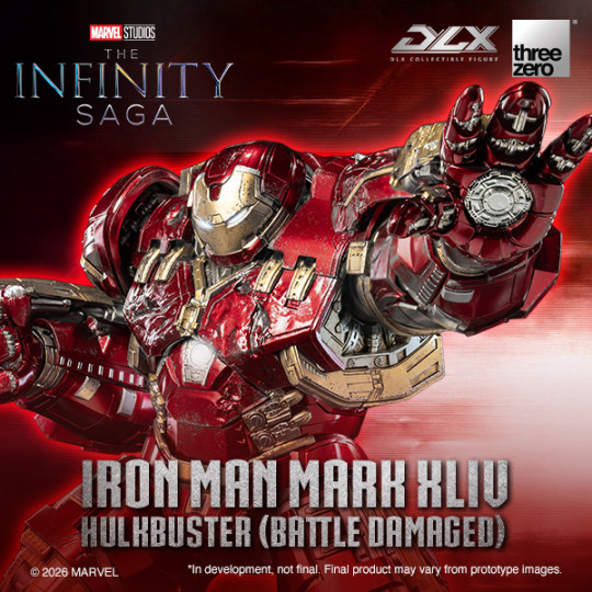 Marvel Studios: The Infinity Saga DLX Iron Man Mark 44 Hulkbuster (Battle Damaged)