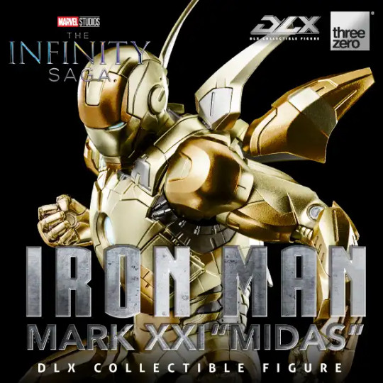 Marvel Studios: The Infinity Saga  DLX Iron Man Mark 21 “Midas”