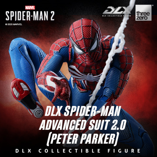 Marvels Spider-Man 2 DLX Spider-Man Advanced Suit 2.0 (Peter Parker)