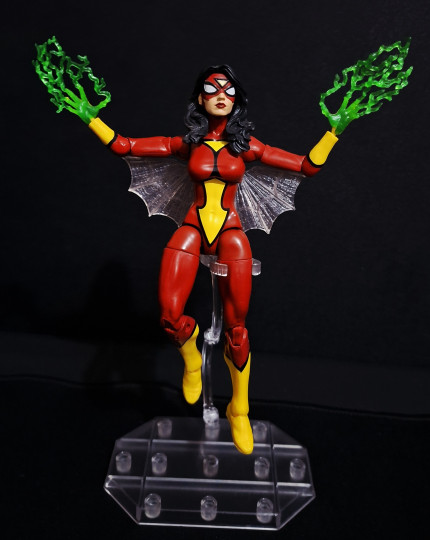 Display by Zingaloat: Spider-Woman