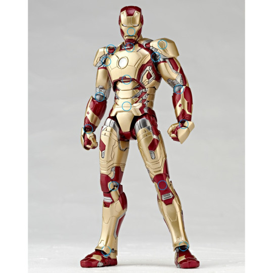 [Legacy of Revoltech / Sci-Fi Revoltech] LR-043 Iron Man Mark 42