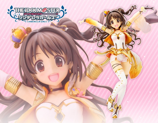 THE IDOLM@STER CINDERELLA GIRLS UZUKI SHIMAMURA PARTY TIME GOLD VERSION ANI*STATUE