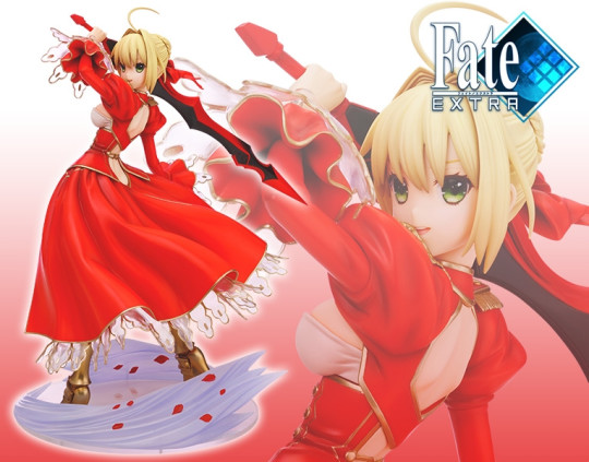 FATE/EXTRA RED SABER ANI*STATUE