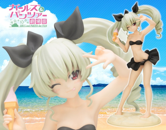 GIRLS UND PANZER DER FILM ANCHOVY SWIMSUIT VER. ANI*STATUE