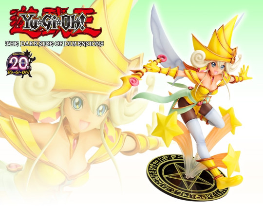 YU-GI-OH! THE DARK SIDE OF DIMENSIONS LEMON MAGICIAN GIRL -THE MOVIE- ANI*STATUE