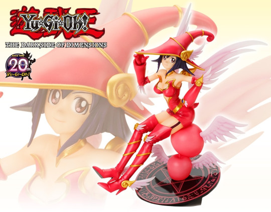 YU-GI-OH! THE DARK SIDE OF DIMENSIONS APPLE MAGICIAN GIRL ANI*STATUE