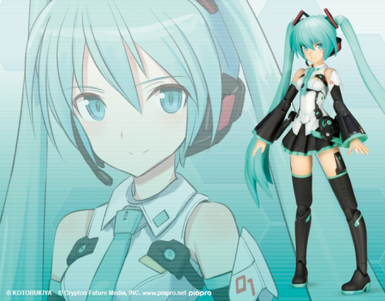 KOTOBUKIYA FRAME MUSIC GIRL HATSUNE MIKU MODEL KIT