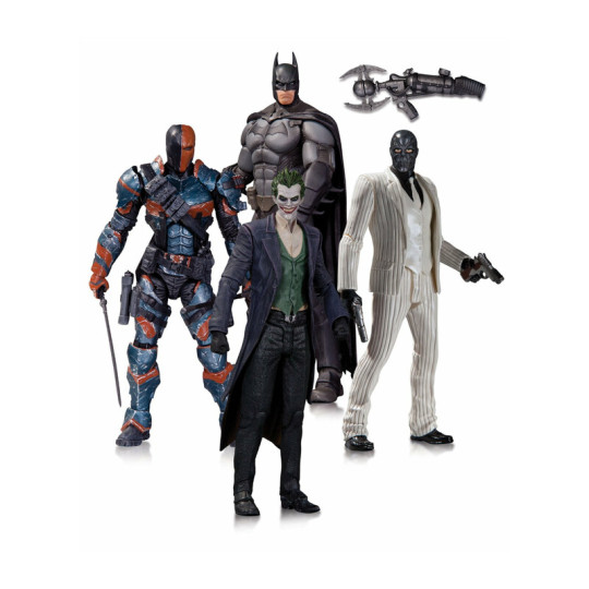 Batman, The Joker, Black Mask & Deathstroke