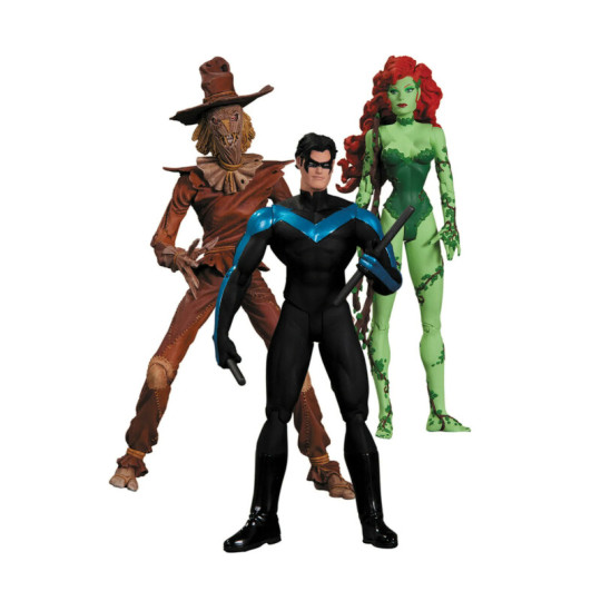 Poison Ivy, Nightwing & Scarecrow