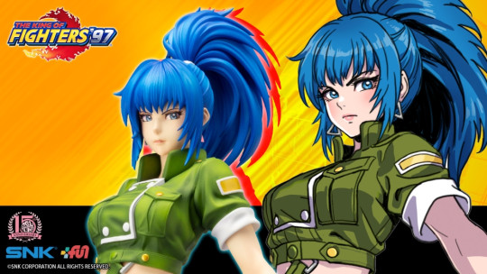 SNK THE KING OF FIGHTERS 97 LEONA HEIDERN