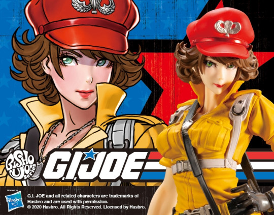 G.I. JOE LADY JAYE CANARY ANN COLOR