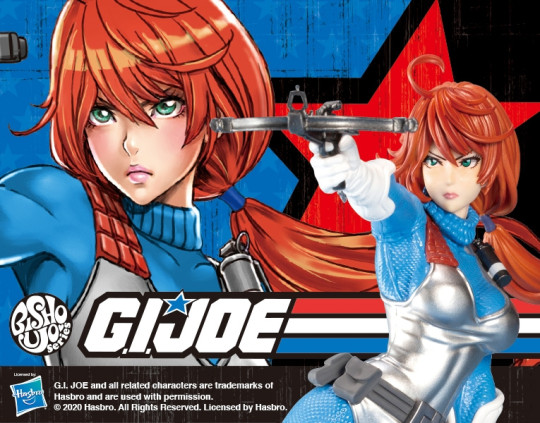 G.I. JOE SCARLETT SKY-BLUE COLOR