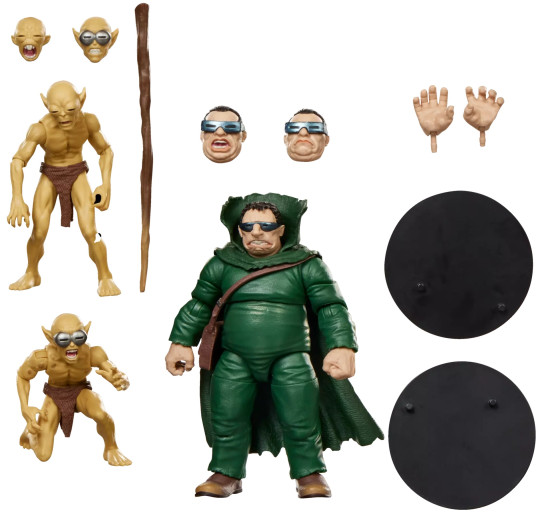 Display by Dondon: Mole Man & Moloids