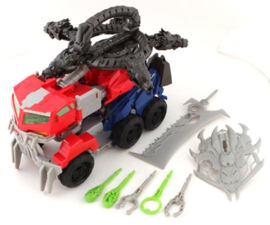 Display by Nuggeit: Optimus Prime (Beast Hunters)