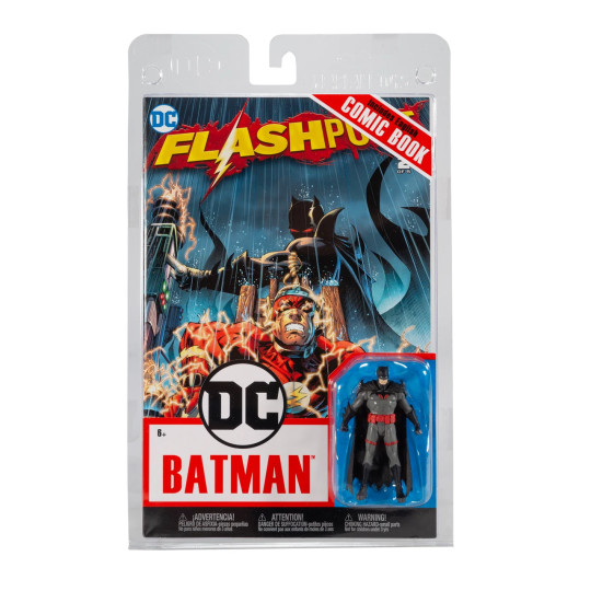 Batman W/Flashpoint Comic (Dc Page Punchers) 3 Figure