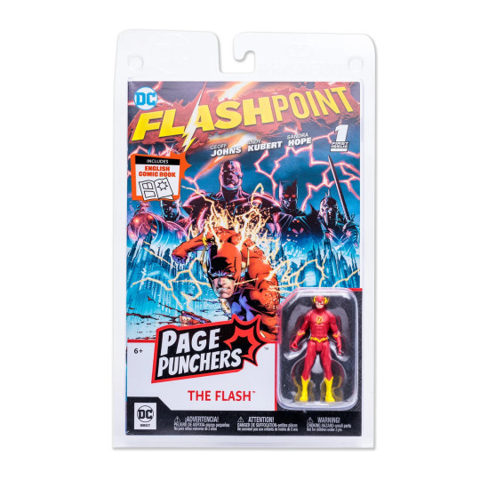 The Flash W/Comic (Dc Page Punchers) 3 Figure