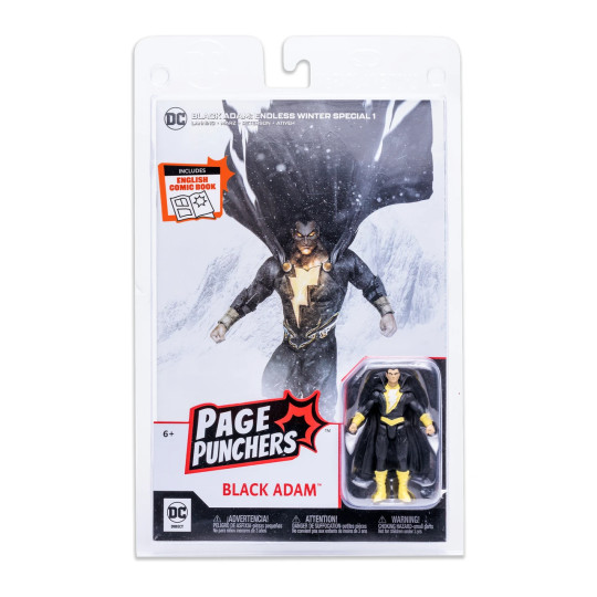 Black Adam W/Comic (Dc Page Punchers) 3 Figure