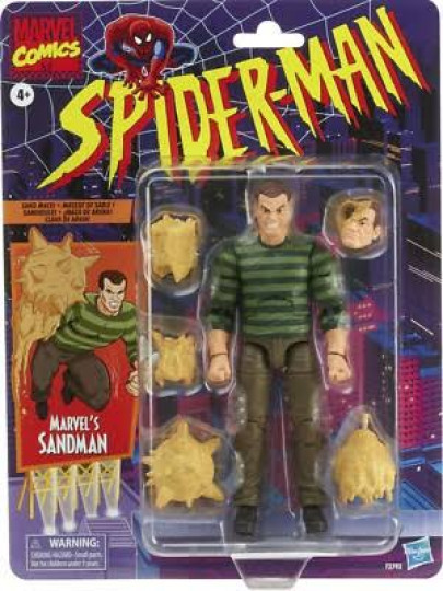 Display by CaptainNewEngland: Marvel Comics: Spiderman - Sandman