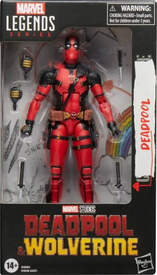 Display by CaptainNewEngland: Marvel Legends: Deadpool: Deadpool & Wolverine