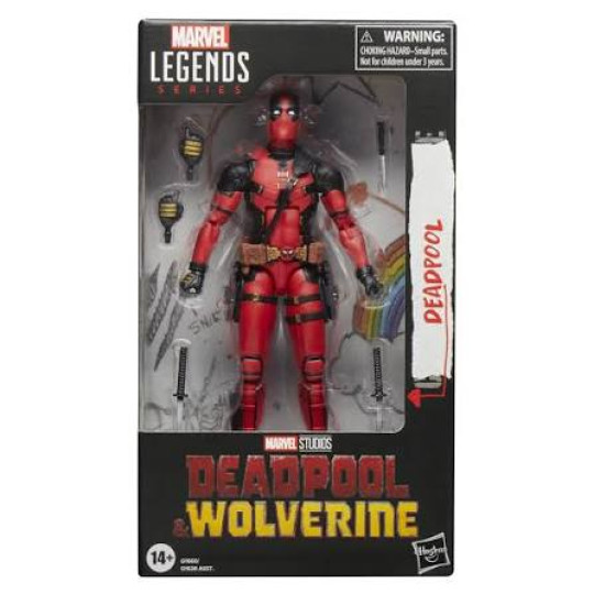 Display by CaptainNewEngland: Marvel Legends: Deadpool: Deadpool & Wolverine