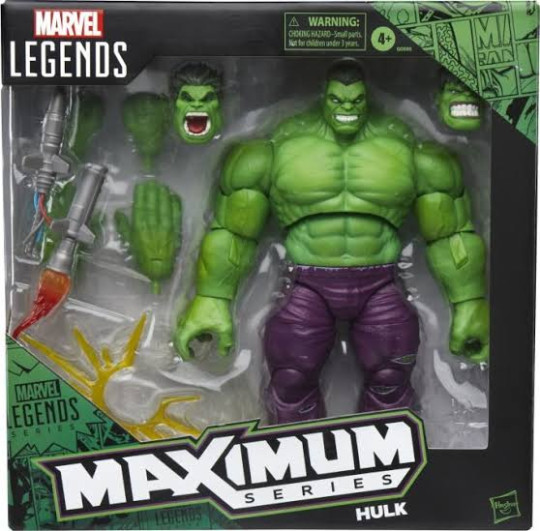 Display by CaptainNewEngland: Marvel Legends: Hulk (Maximum Series)