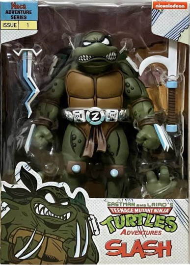 Display by CaptainNewEngland: Neca: TMNT - Slash (Archie Comics)