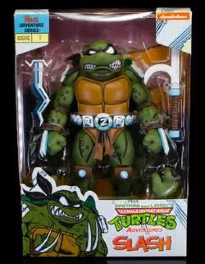 Display by CaptainNewEngland: Neca: TMNT - Slash (Archie Comics)