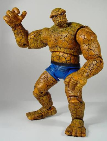 Display by CaptainNewEngland: MARVEL LEGENDS (TOY BIZ): The Thing (LOOSE)