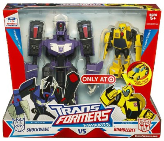 Shockwave vs. Bumblebee