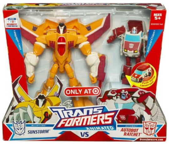 Sunstorm vs. Ratchet