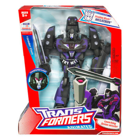 Animated Shadow Blade Megatron