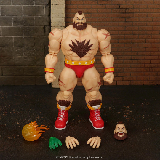 Display by lookywhatifound: Ultra Street Fighter II: The Final Challengers-Zangief