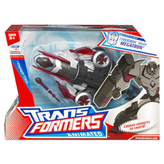 Animated Cybertron Mode Megatron