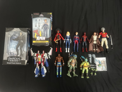 assortment of toys im trading away
