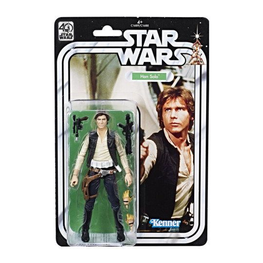 Star Wars 40th Anniversary The Black Series Han Solo